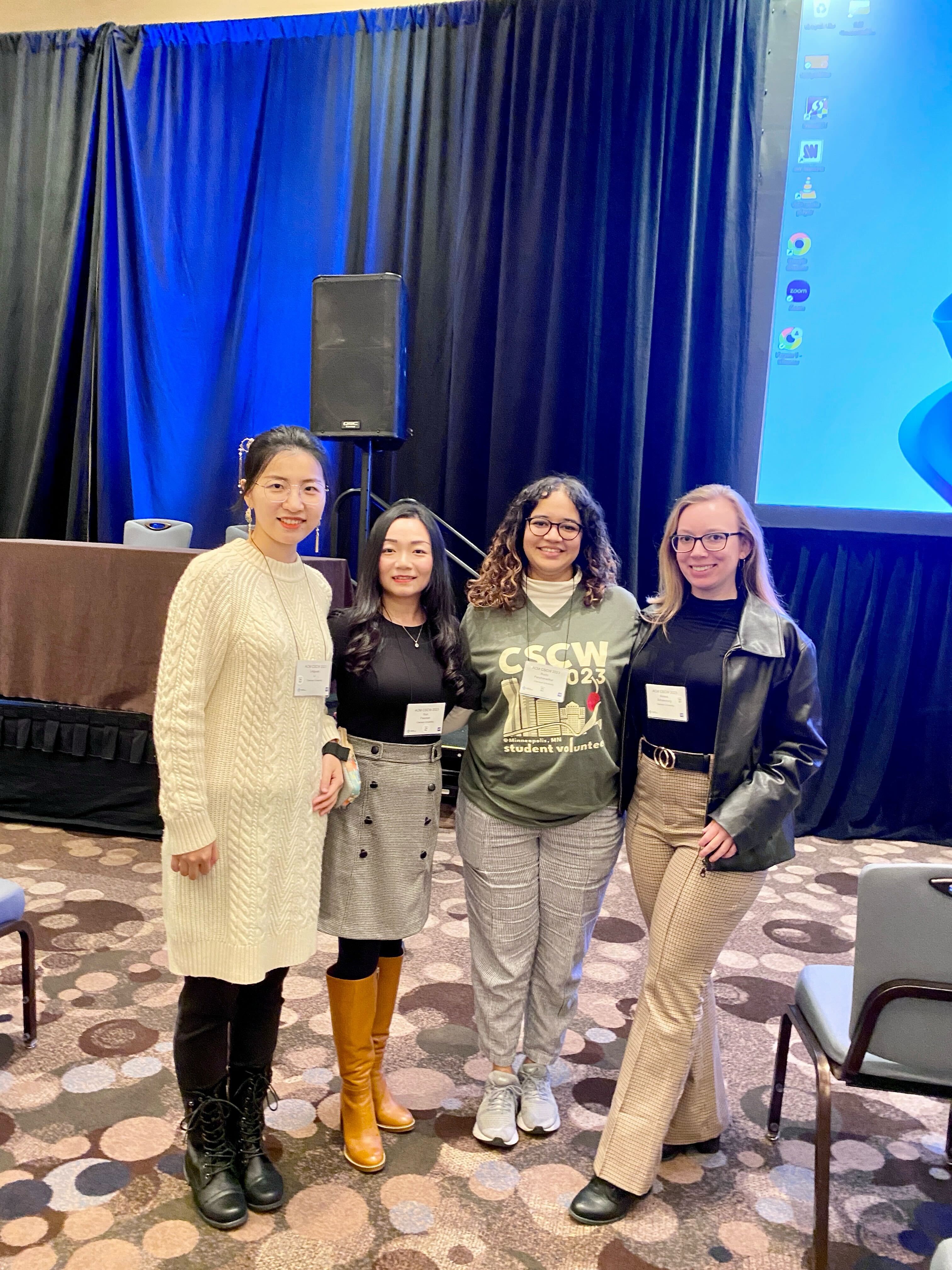 Attending CSCW 2023 in Minneapolis, Minnesota!
